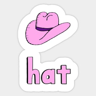 This is a HAT Sticker